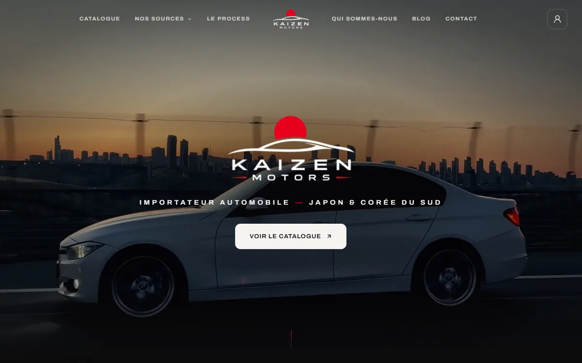 Kaizen Motors – Website + Fachanwendung par SDR Web, agence web Montpellier